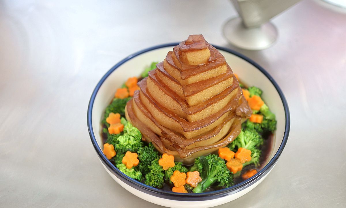 想了20年的宝塔肉第一次就成功了蒸着吃入味又下饭太香了