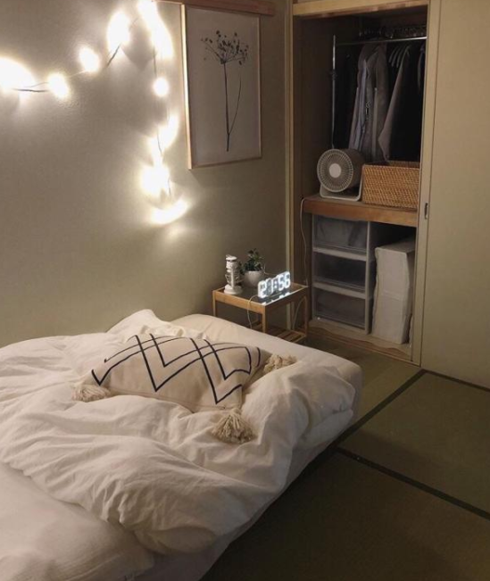 日本单身女主的蜗居生活,把家布置得像电影一样唯美浪漫,喜欢|收纳