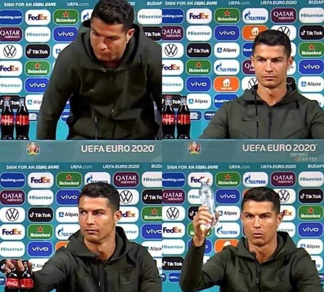 C罗有多自律?拒绝与可乐同框 请人吃饭不忘加练休闲区蓝鸢梦想 - Www.slyday.coM C罗有多自律?拒绝与可乐同框 请人吃饭不忘加练休闲区蓝鸢梦想 - Www.slyday.coM