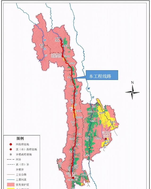 怒江州福贡县城地图图片