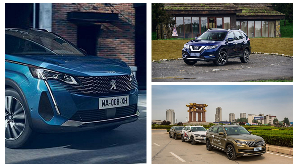 三胎也不愁，奇骏、5008、科迪亚克3款合资7座SUV对垒，你选谁？