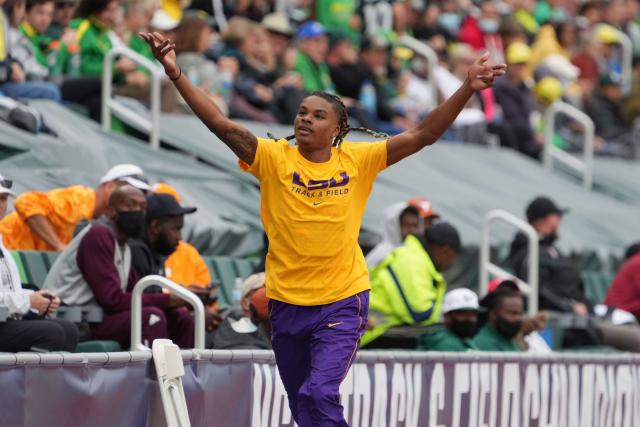 22岁美国田径天才夺ncaa跳高跳远双冠 奥运可期|跳高跳远|哈里森|跳高