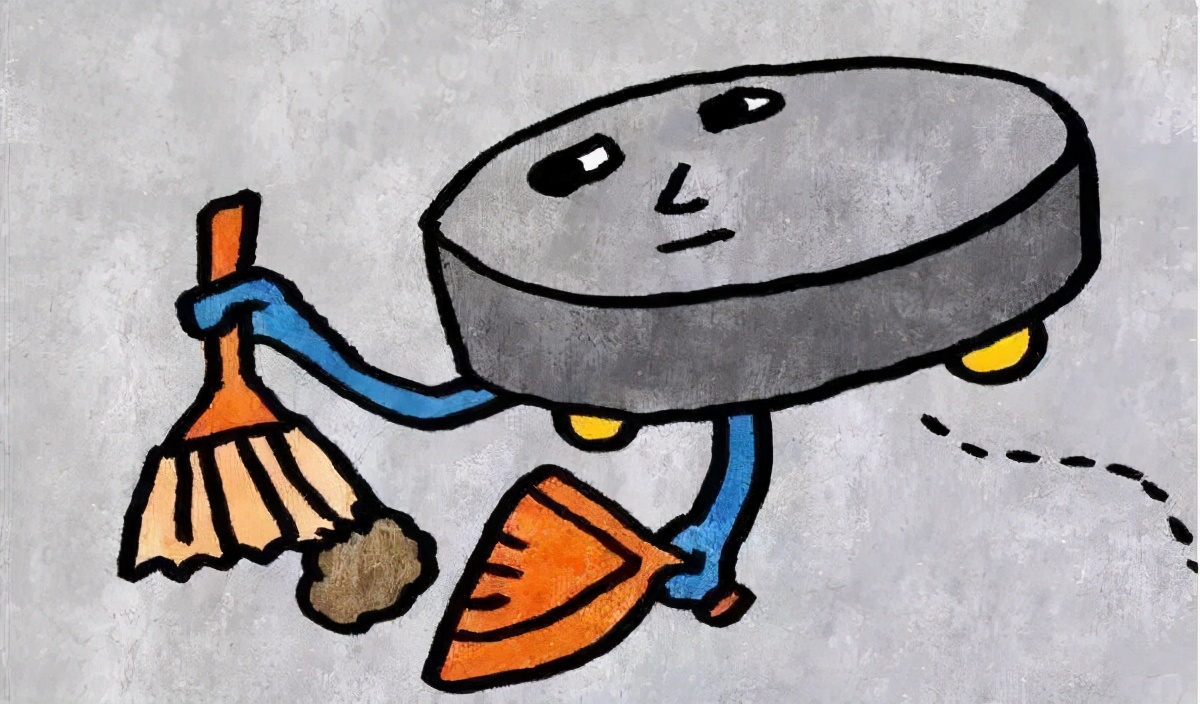 我们可以从结构上来定义,扫地机器人是一个高度集成的家用电器,由