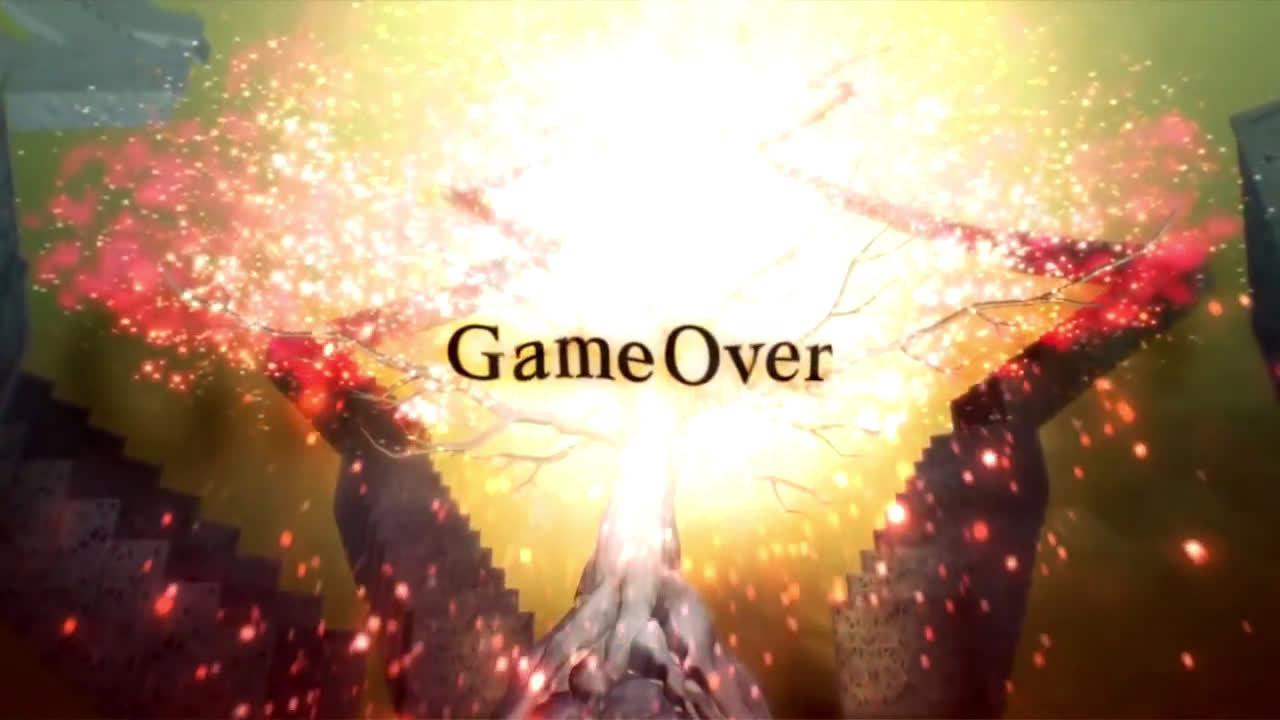 《真女神转生5》制作十分精良的game over画面