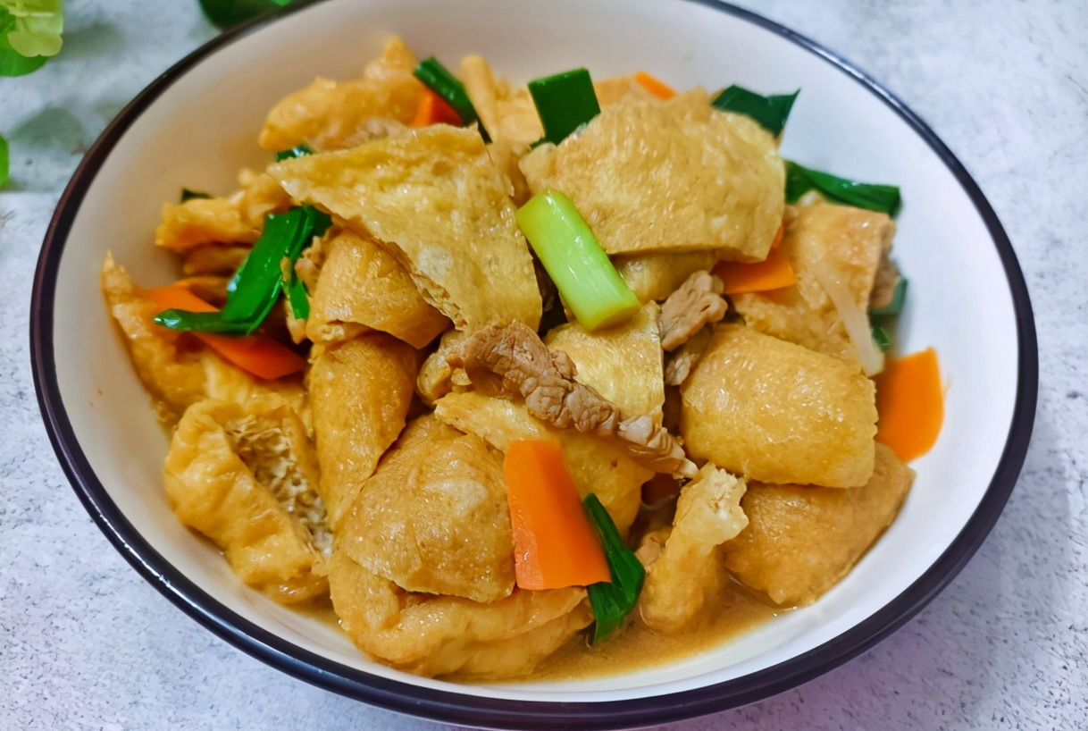 这样做的油豆腐真的超下饭
