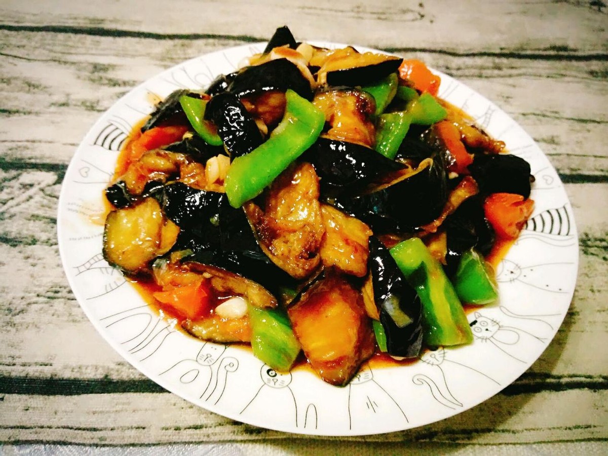 唯有美食不可辜负家庭版红烧茄子香糯可口老少皆宜