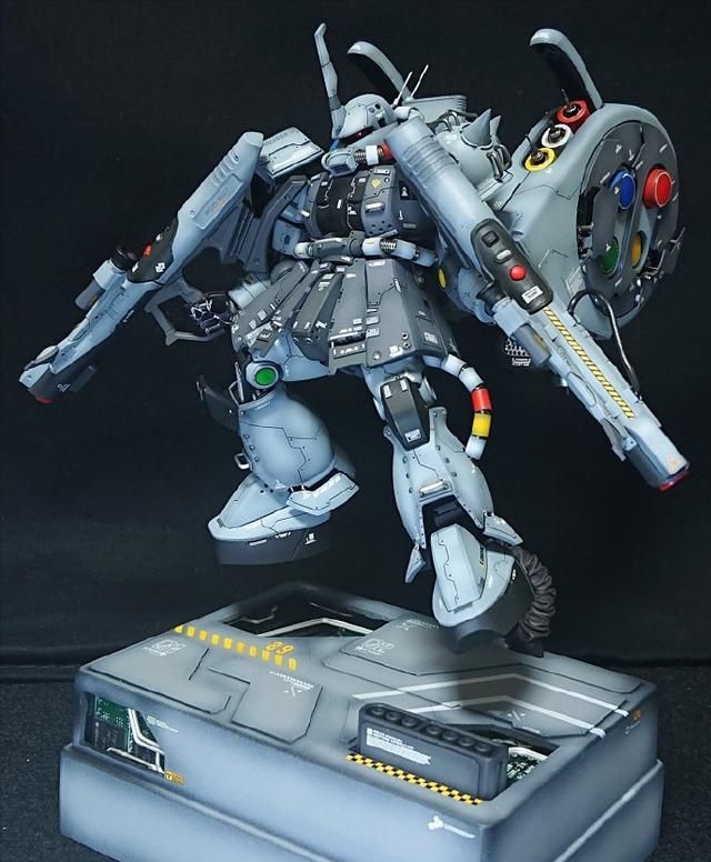 机动战士高达,手柄背包扎古模型改造