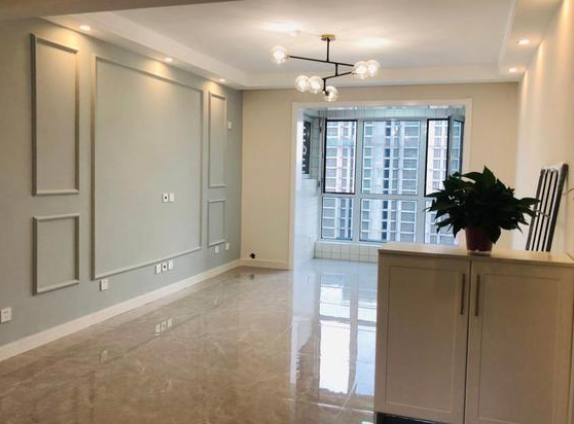 花半年时间终于完工,网红电视墙精简美观|电视墙|石膏线|新房_新浪