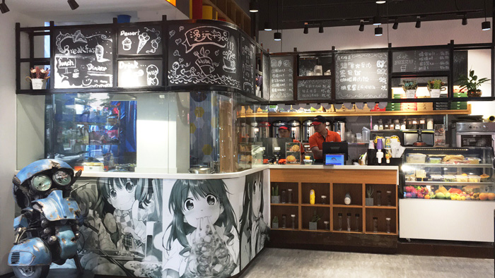 在奶茶街动漫奶茶店如何脱颖而出