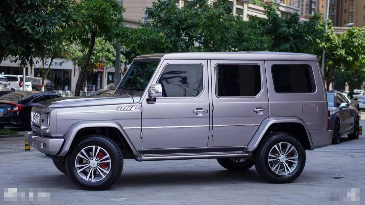 膜呗改色案例:北京越野bj80改色电光金属灰 硬派风格尽显