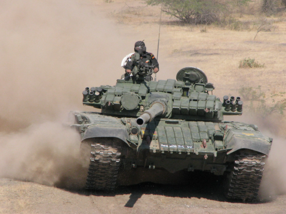 印军t72m坦克,现已不堪重用,实力让人不敢恭维!