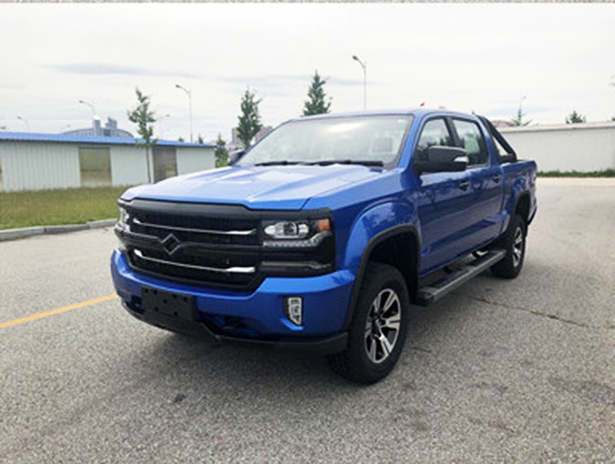 黄海猛牛大皮卡曝光,外观很霸气,气场不输猛禽,搭载2.4t动力