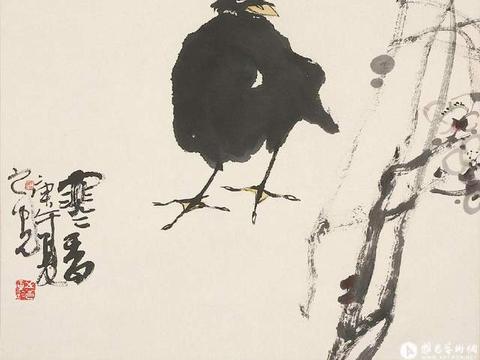 西安美院国画系主任张之光精品花鸟画作品欣赏_新浪新闻