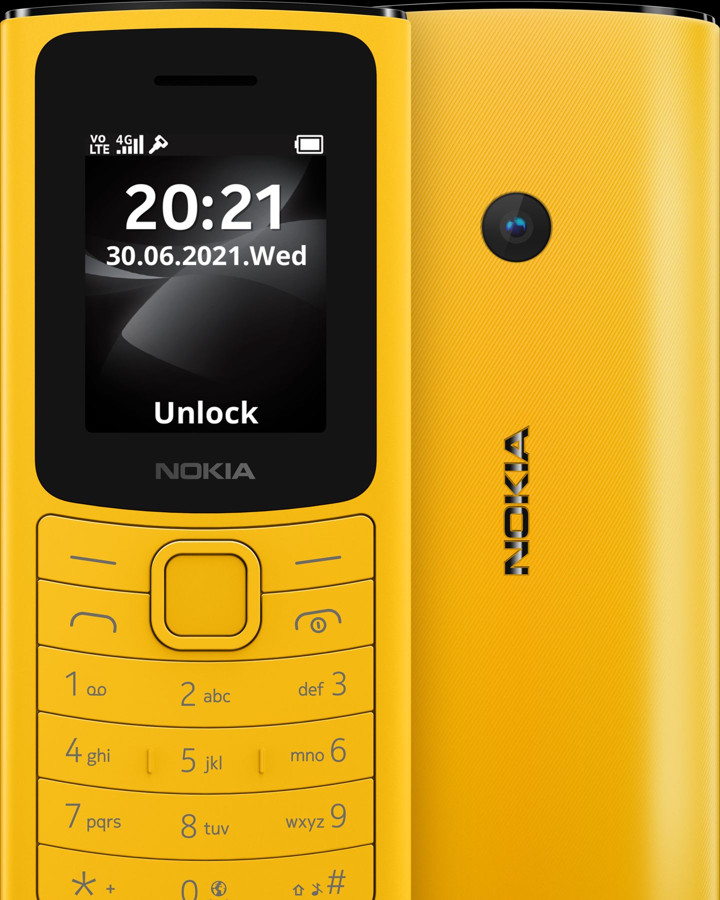 诺基亚推出 nokia 110/105,低价 4g 手机