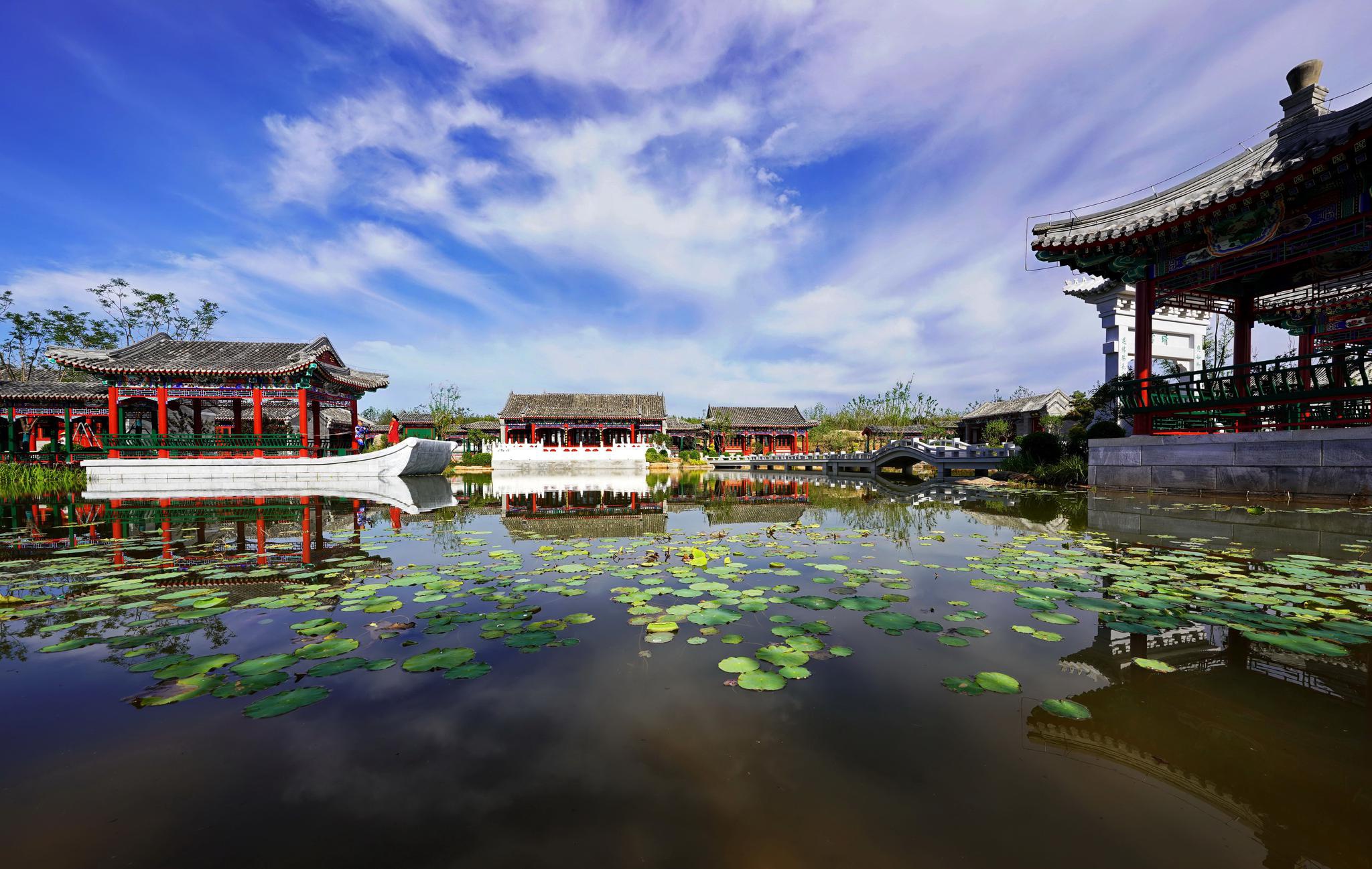 唐山开平:"工业疮疤"变身园博美景