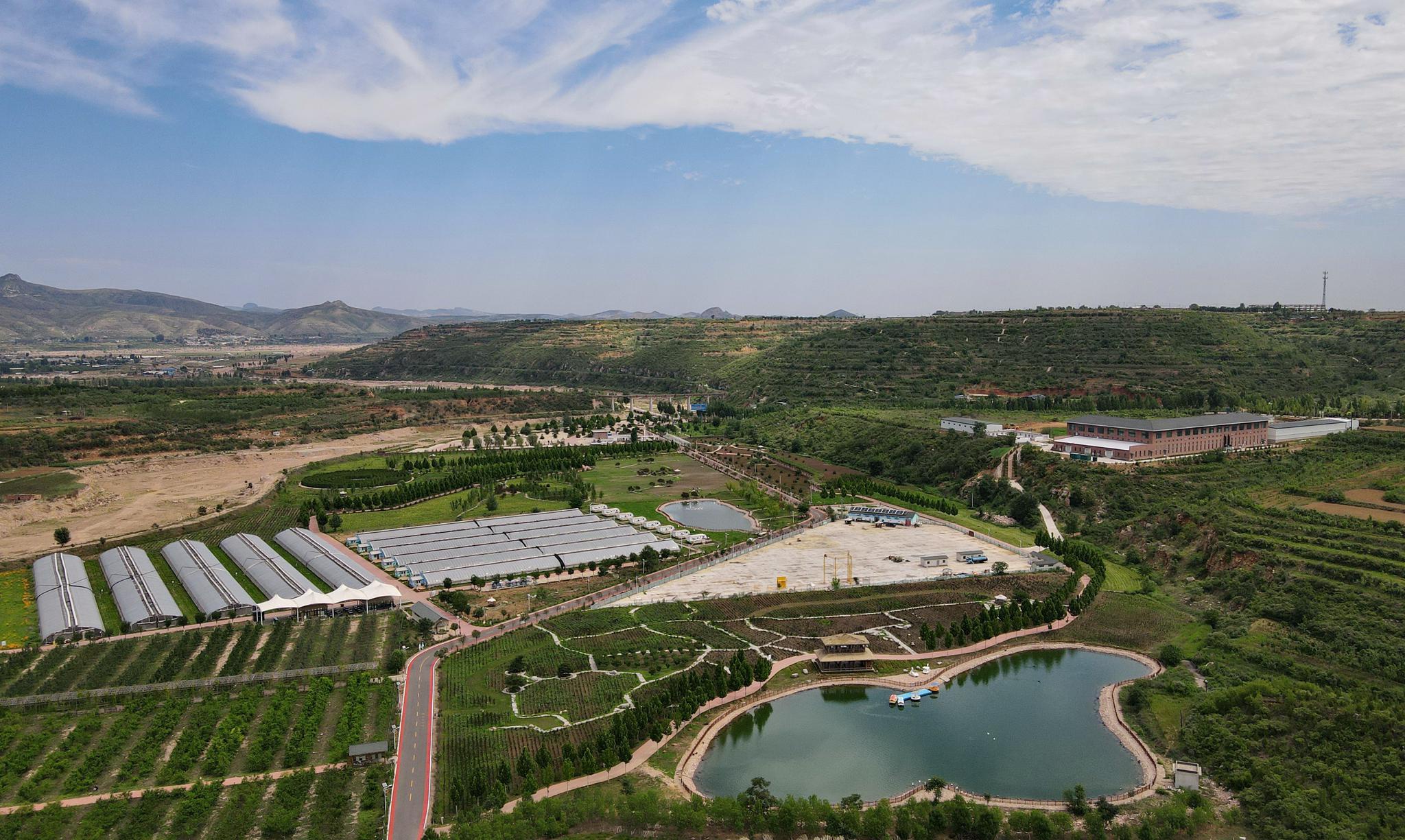 河北沙河:田园综合体变"荒山"为"金山"|河北省|无人机|沙河市_新浪