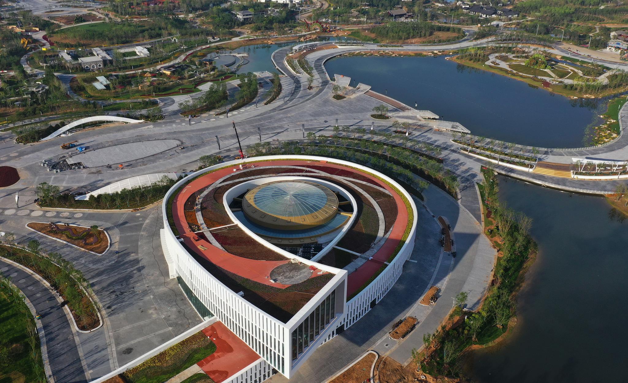 唐山开平:"工业疮疤"变身园博美景