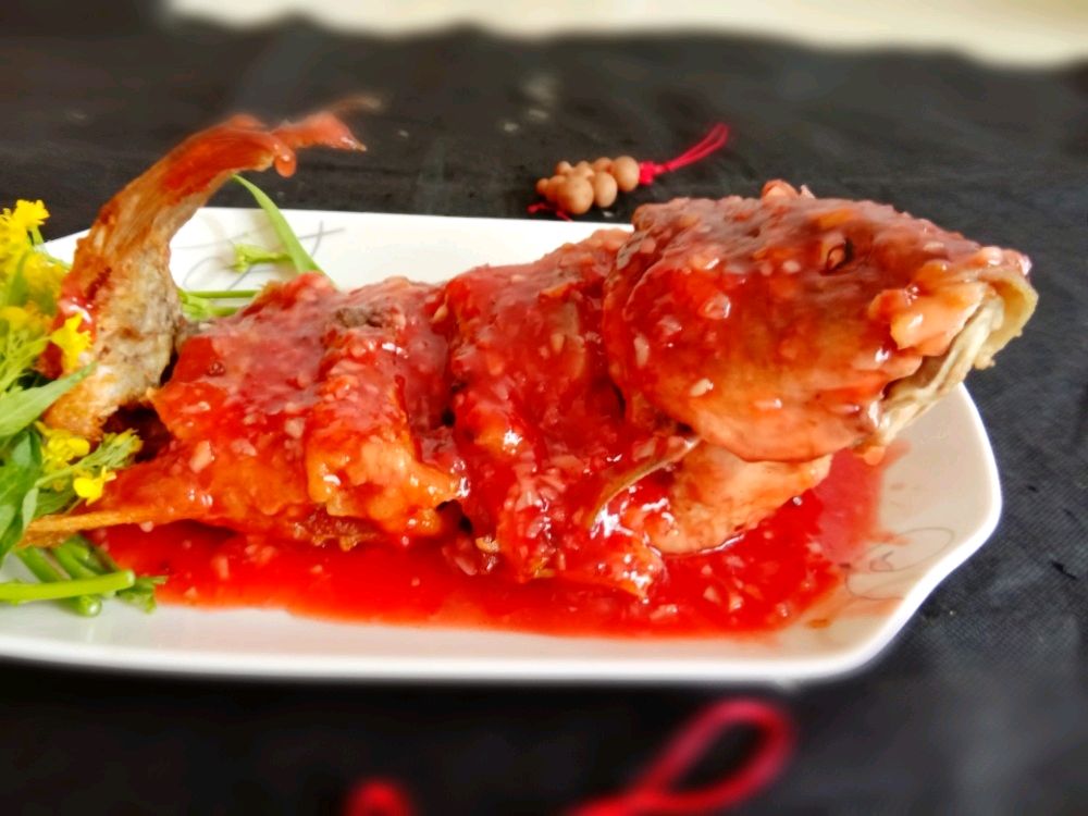 番茄酱糖醋鱼的家常做法