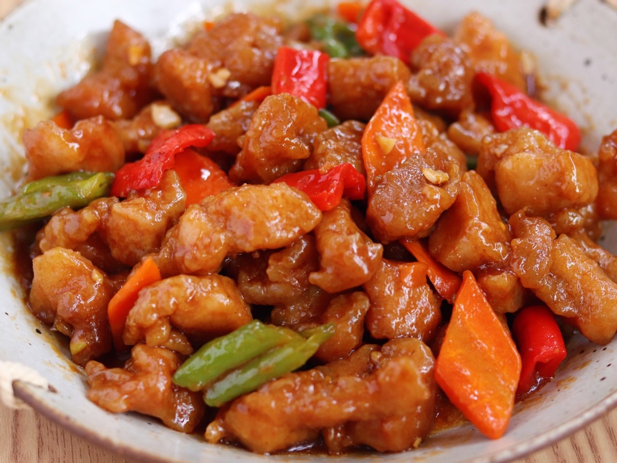 东北的家常菜溜肉段做法简单鲜香入味下饭又解馋