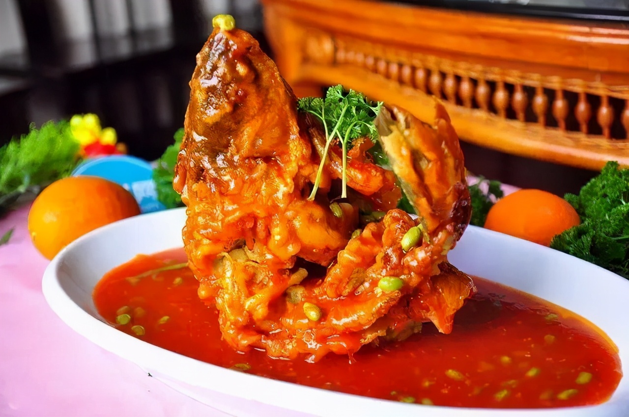 番茄酱糖醋鱼的家常做法