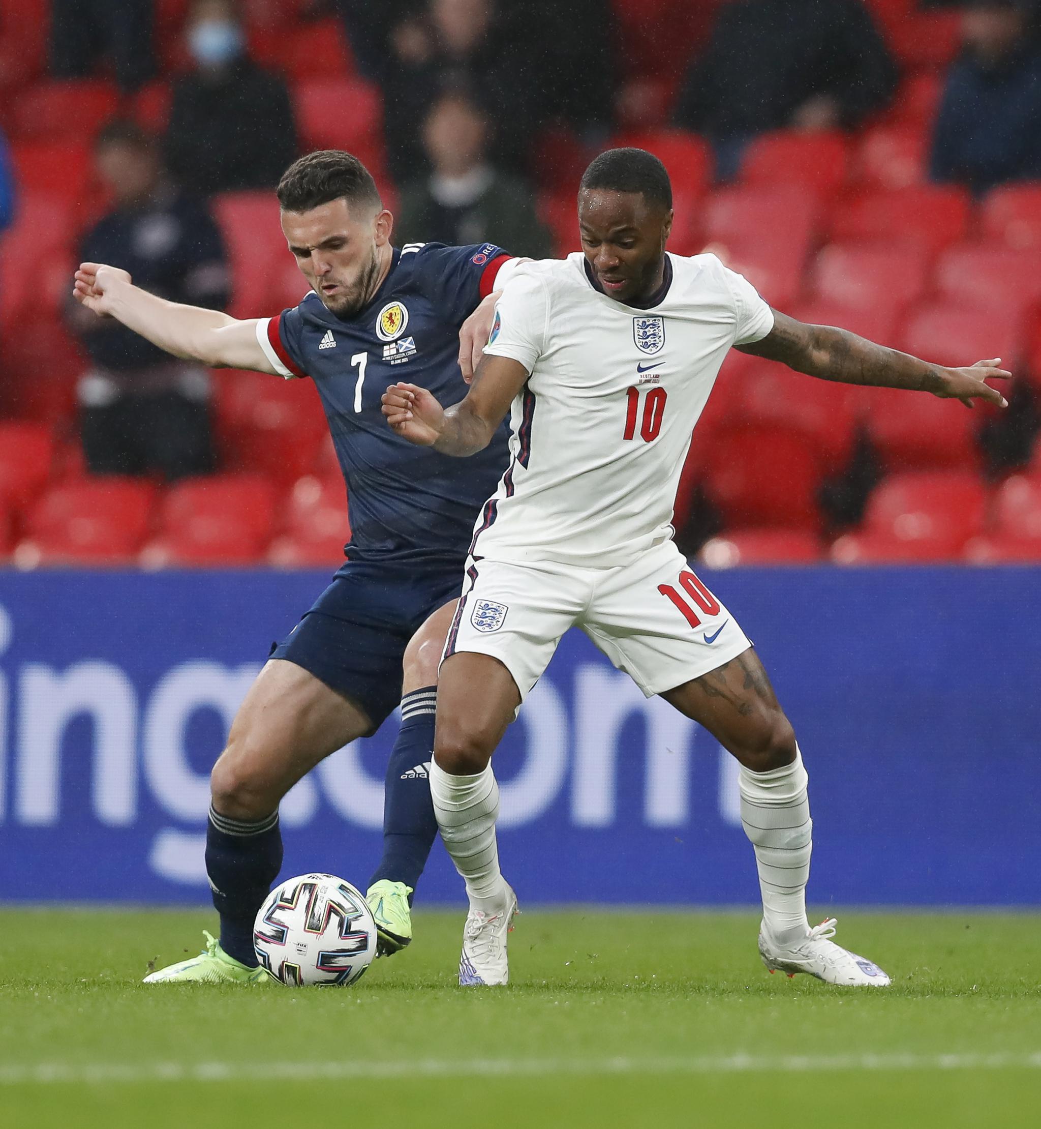 足球——欧锦赛小组赛:英格兰平苏格兰|英格兰队|苏格兰|苏格兰队