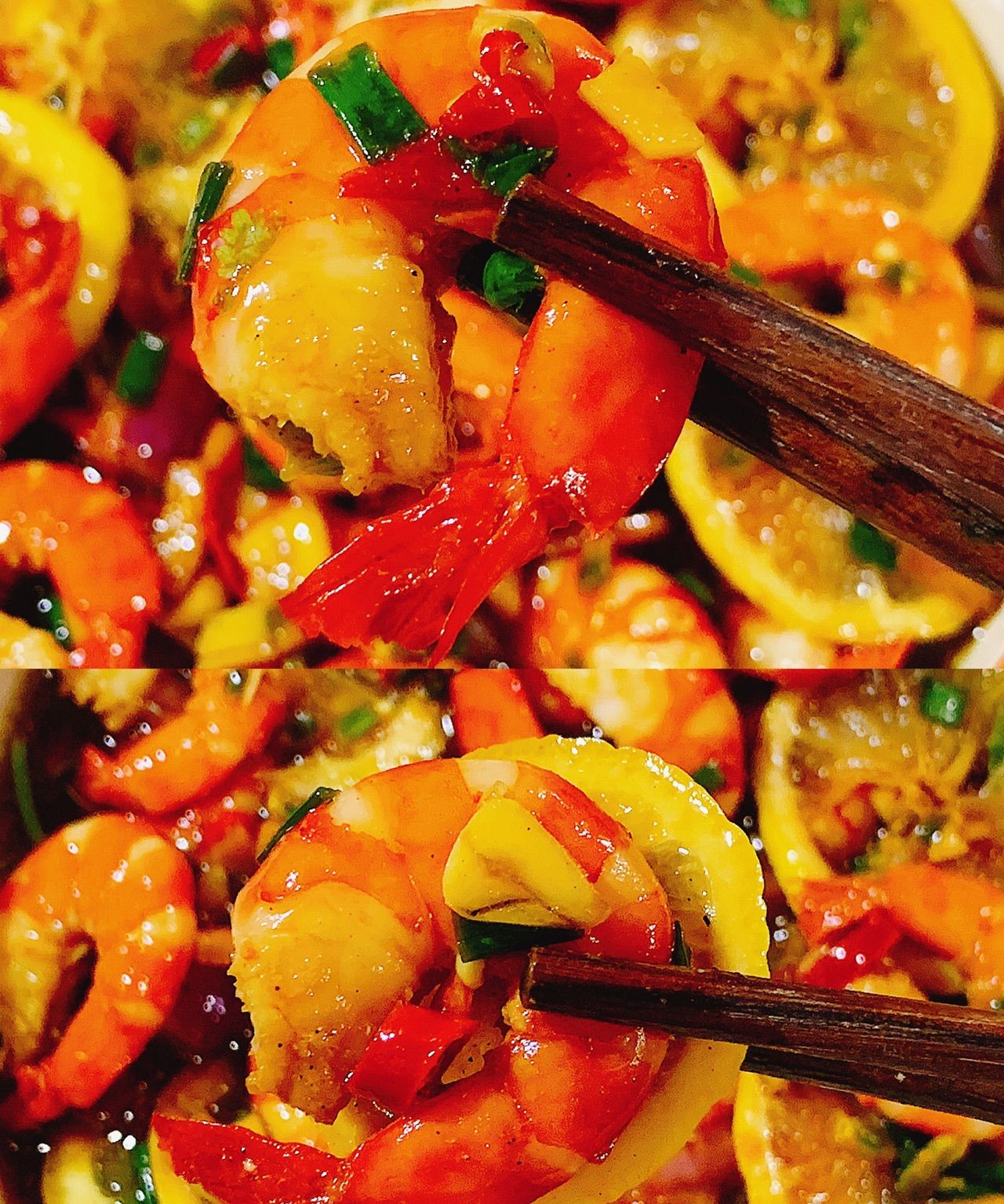 低脂低卡的酸辣柠檬虾,酸甜美味,健康好吃