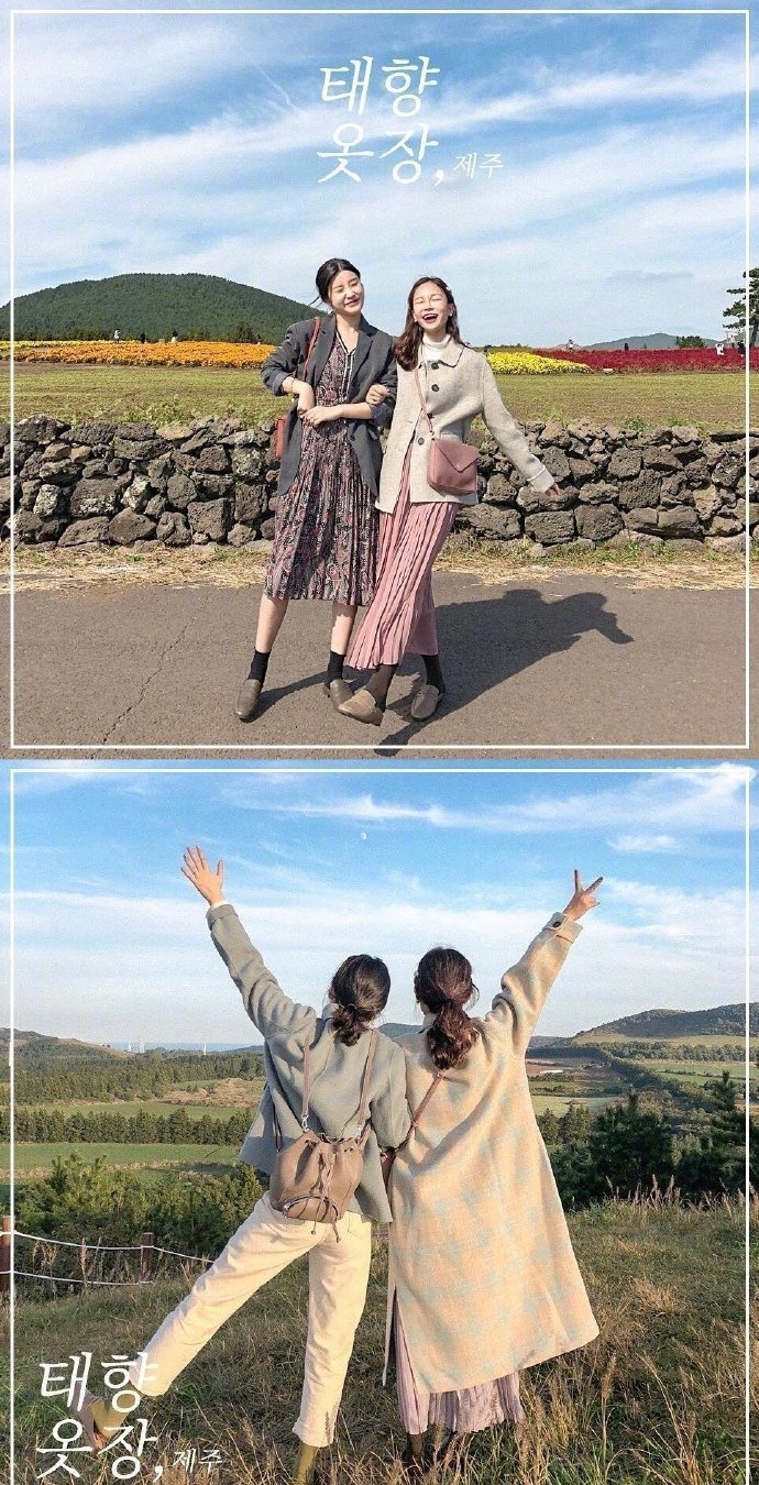 姐妹团拍照姿势参考~ 赶紧约闺蜜拍起来!