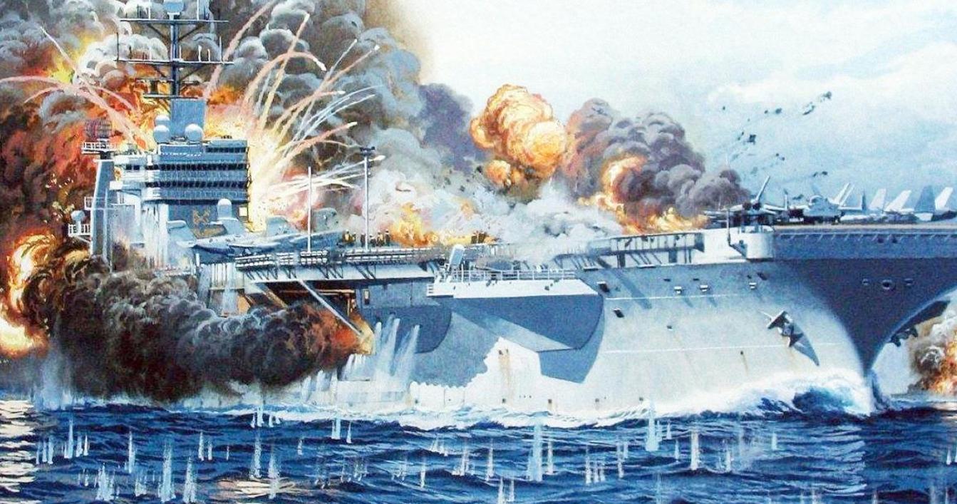 太平洋战争中,日军引以为傲的数十艘航母,都被接连炸毁