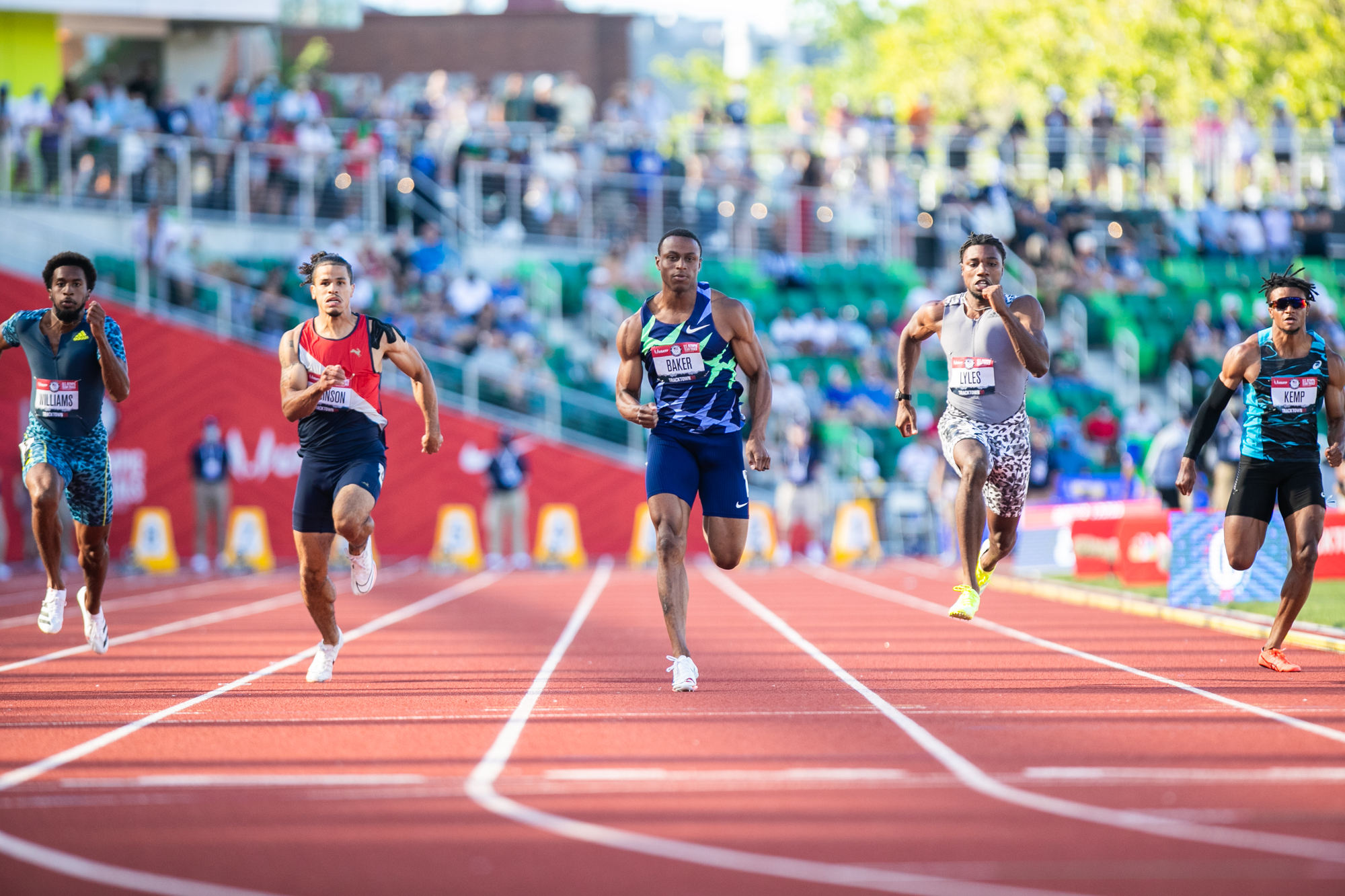 9秒90,布罗梅尔奥运选拔赛百米半决赛再胜加特林 有望夺冠出线__财经