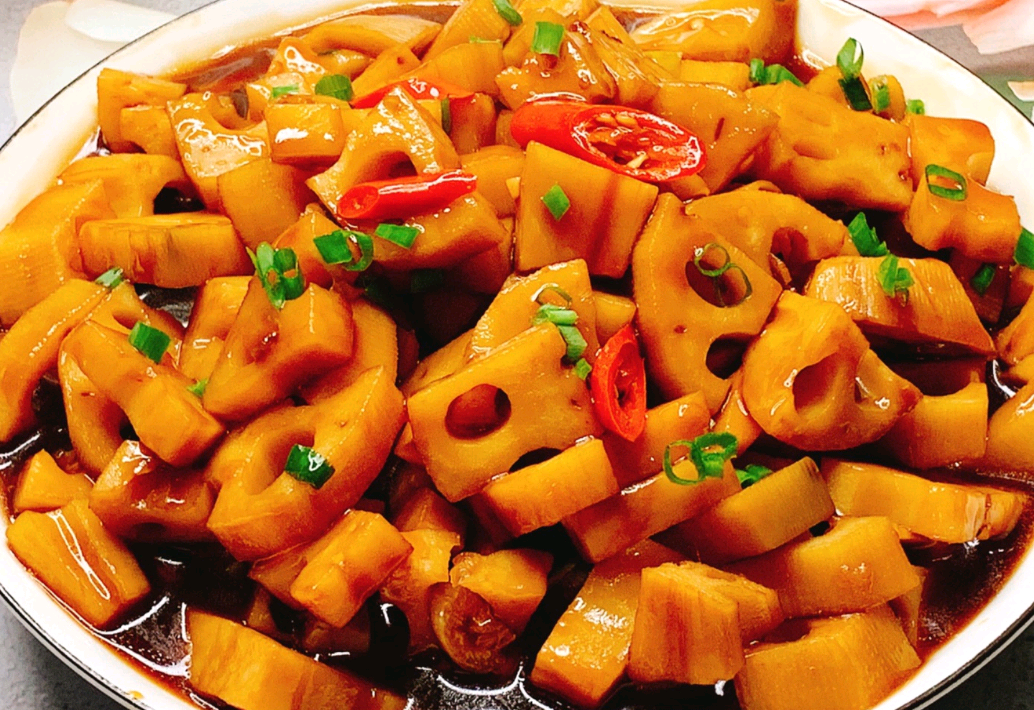 好吃到转圈!酸辣过瘾,超级开胃的糖醋藕丁,味道太赞了