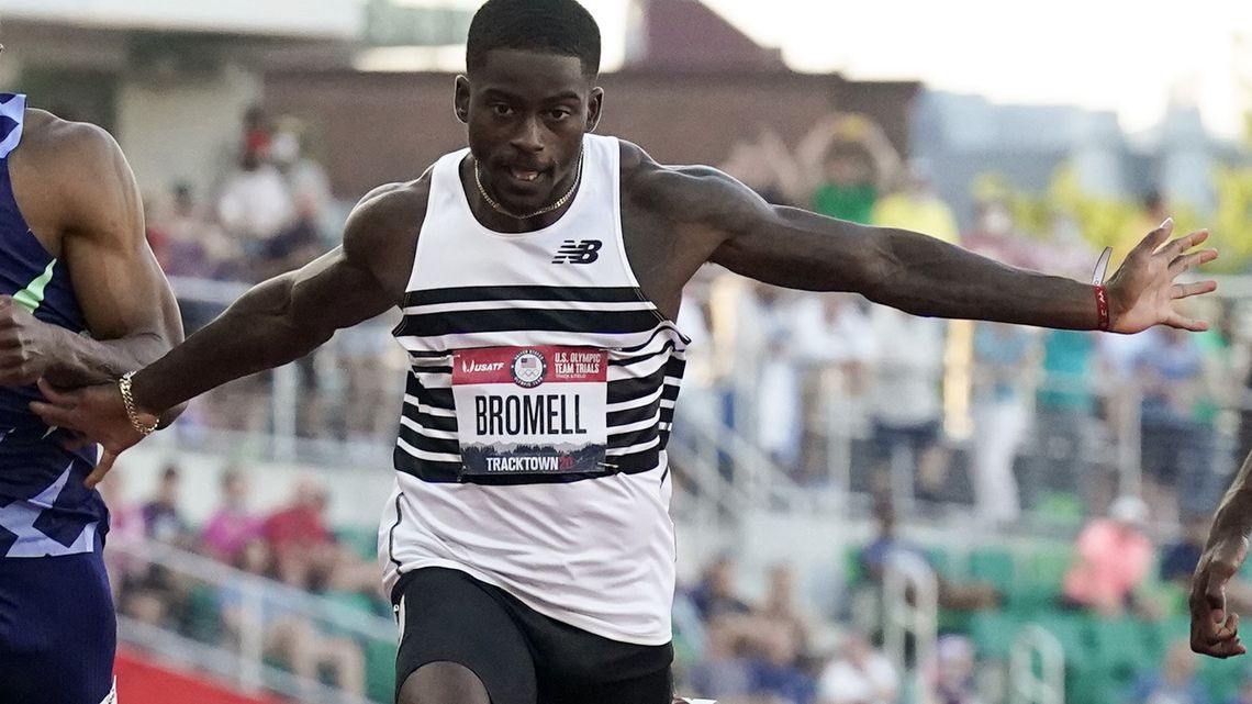 9秒80布罗梅尔夺美国奥运选拔赛百米冠军加特林拉伤遗憾出局