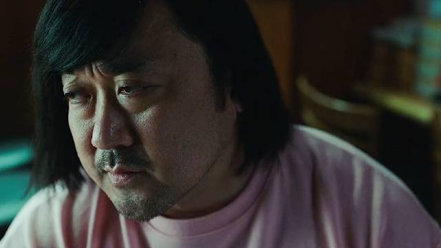 马东锡长发好喜感这烦躁而忧郁的眼神太到位了