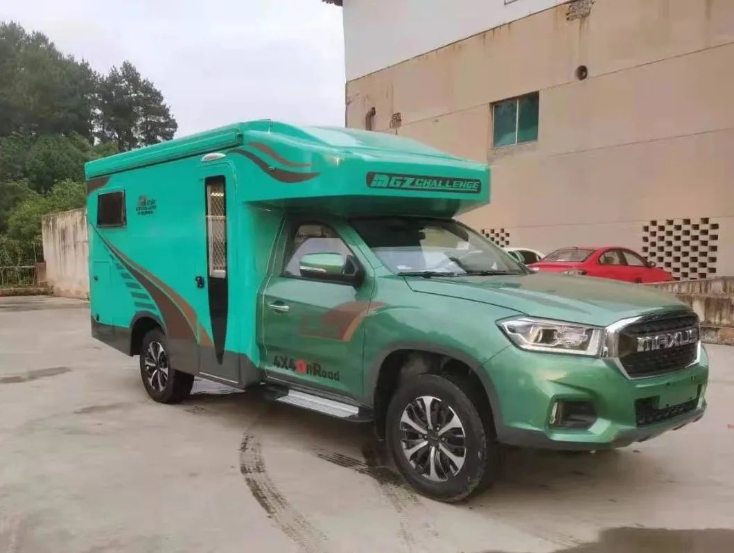 黔力t70皮卡房车不升顶过限高还要内部设施足