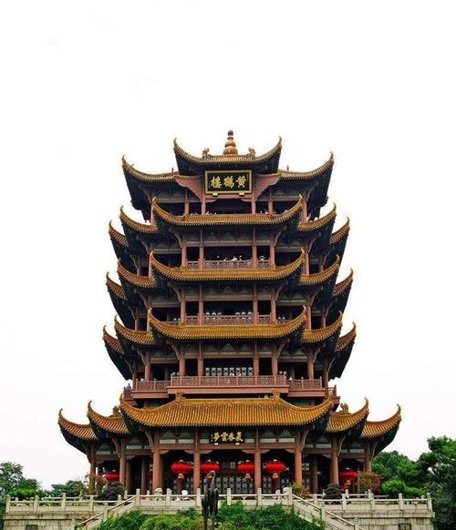 黄鹤楼:素有"天下江山第1楼"的美誉