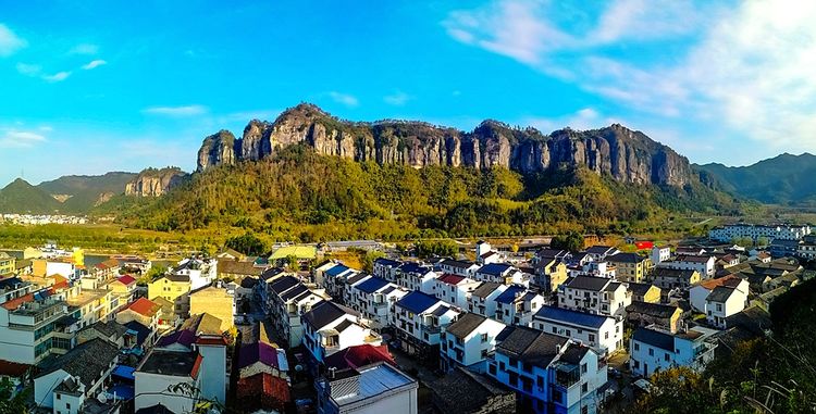 天台县后岸村,隐藏一条十里铁甲龙,徐霞客称为悬崖盘列的山崖|铁甲|天台县|徐霞客_新浪新闻