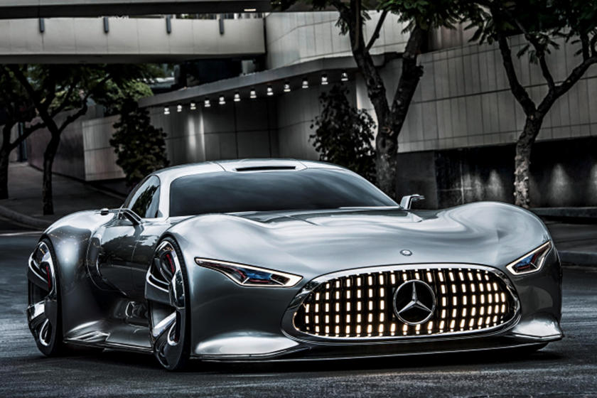 梅赛德斯AMG GT EQ 是电动未来的光环超级跑车新浪汽车