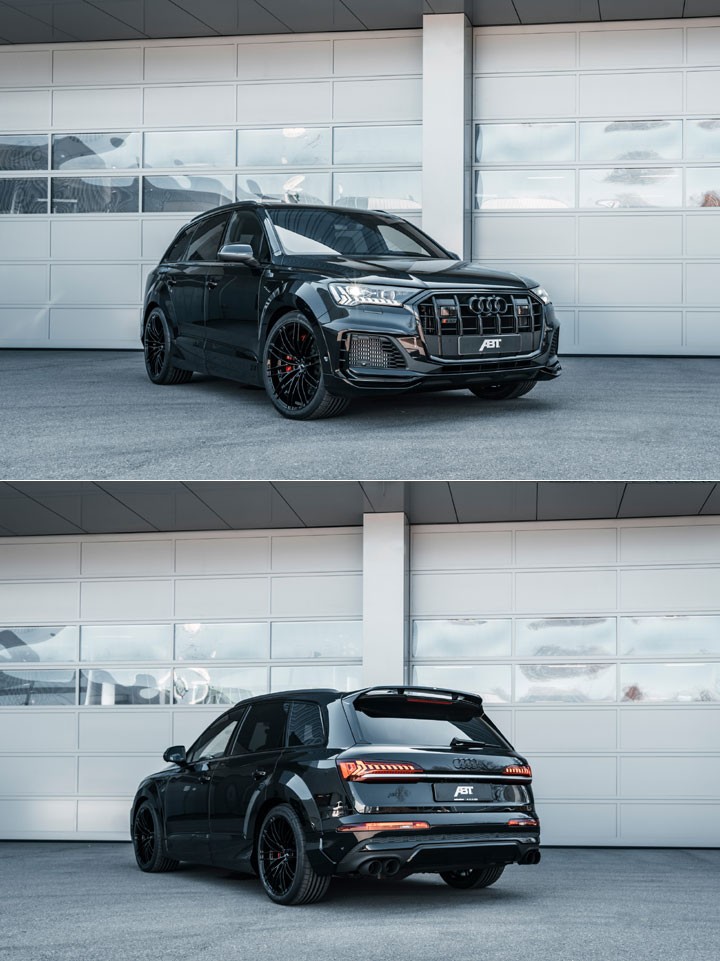 奥迪q7跑不过rsq8这款650匹的q7见过没