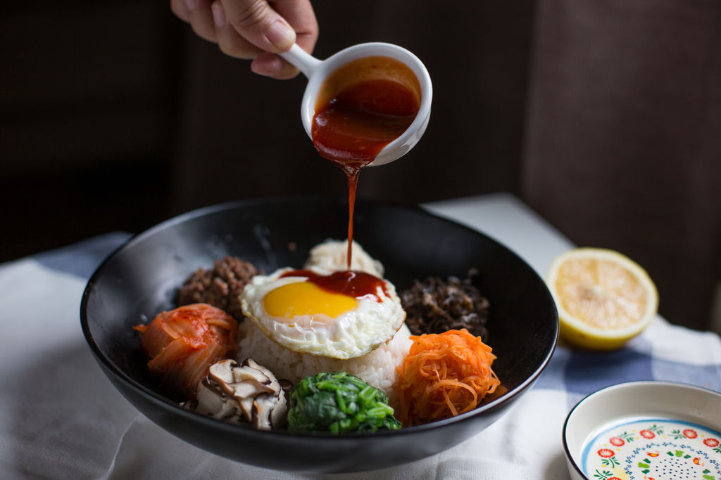 好吃好看又好做的韩式拌饭,吃过一次就会爱上!