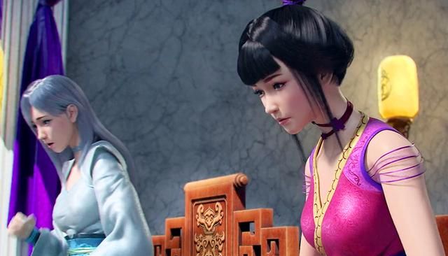 斗破苍穹:七大美女齐聚,夭夜夭月姐妹花抢眼,雅妃嫣然争风吃醋