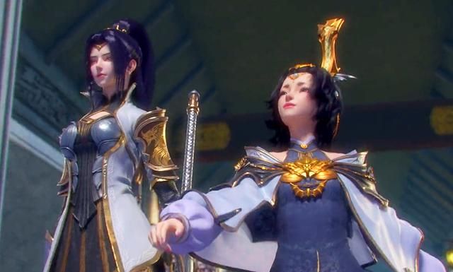 斗破苍穹:七大美女齐聚,夭夜夭月姐妹花抢眼,雅妃嫣然争风吃醋