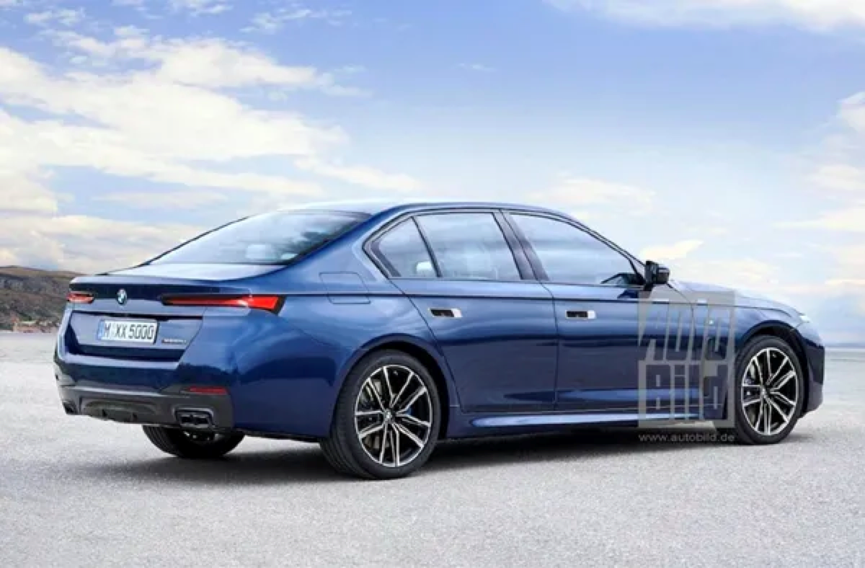 下一代宝马5系渲染图流出,或将明年发布