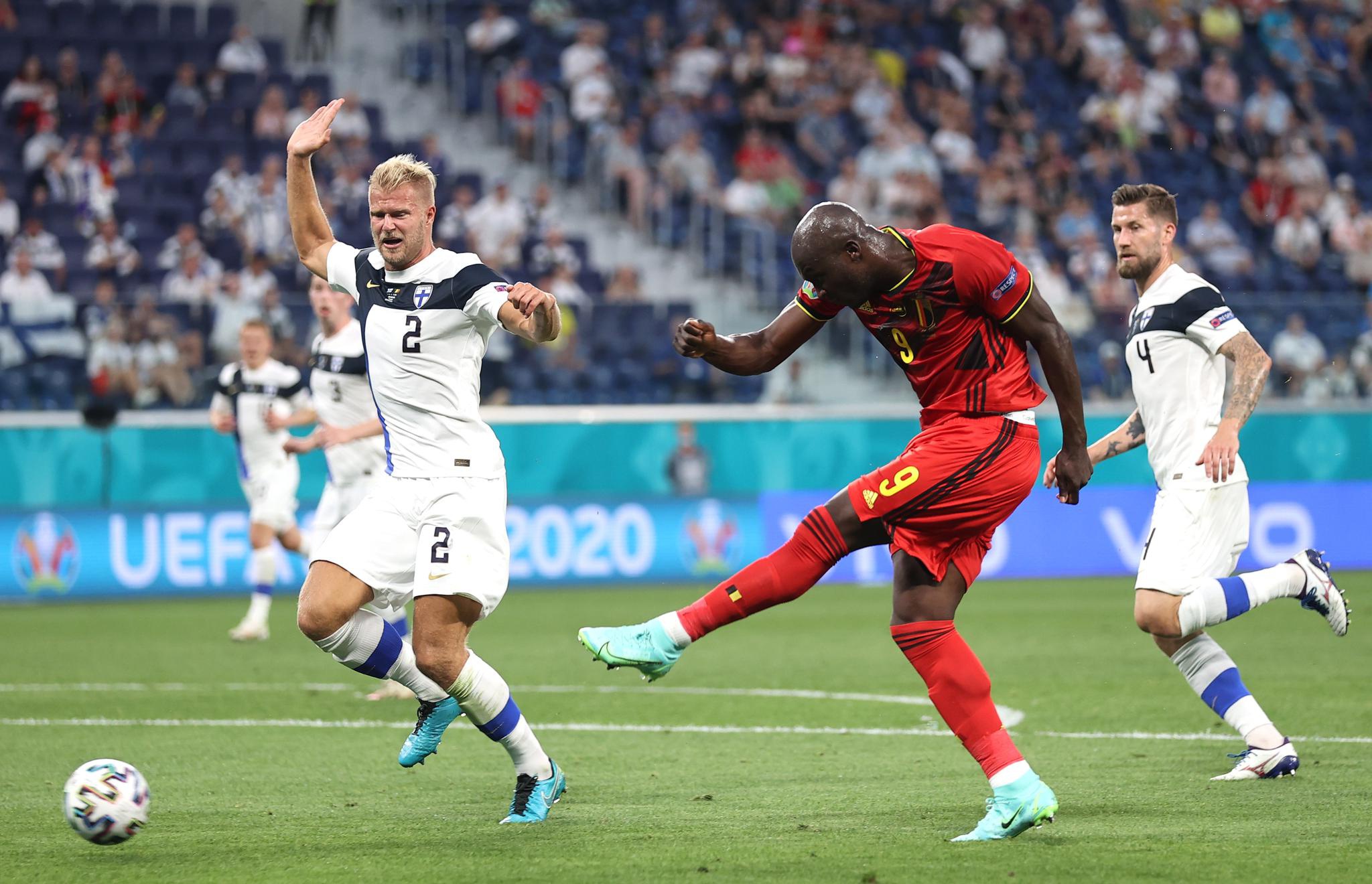 足球欧锦赛比利时胜芬兰