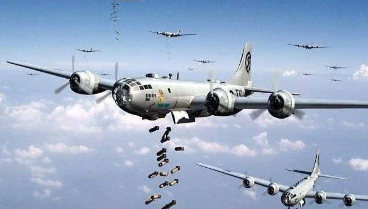 珍珠港事件发生后,美国对日宣战,派出b25轰炸机轰炸东京