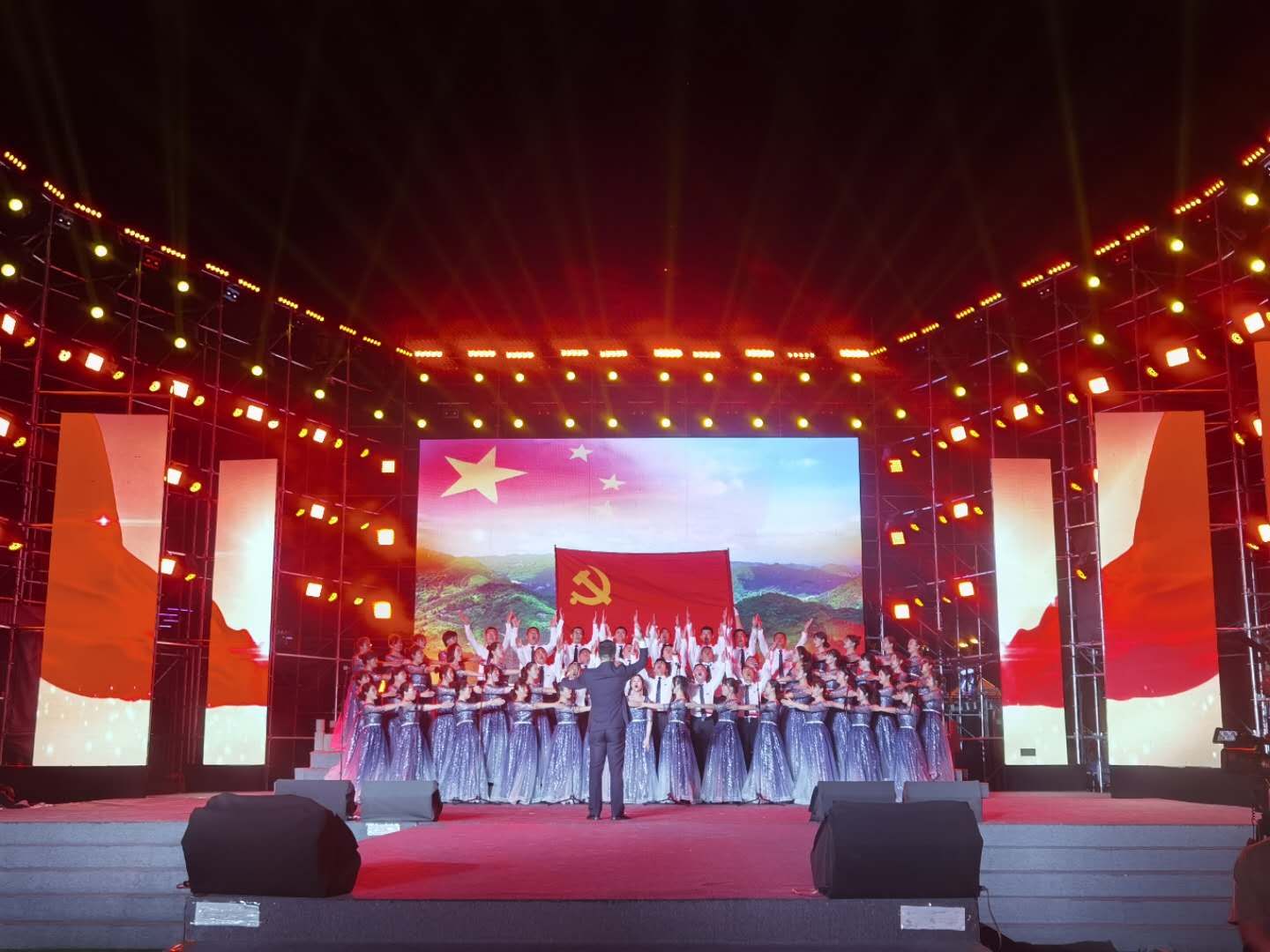 玉泉区这场红歌比赛激情唱响爱党爱国主旋律