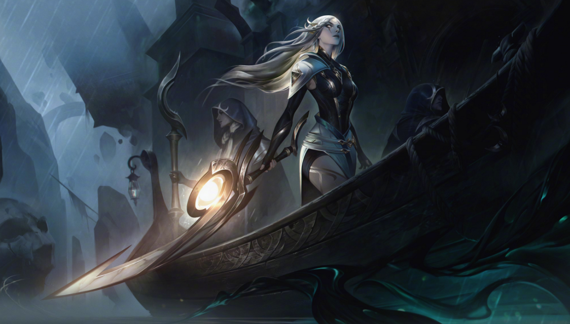 超a的紧身皮衣光明哨兵系列皮肤短发薇恩首次亮相