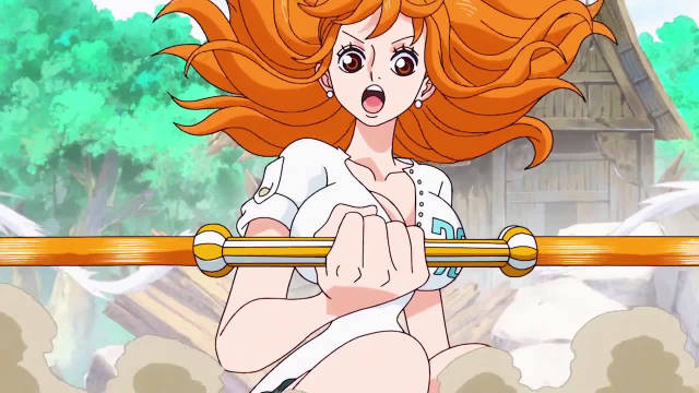 娜美获得新武器可长可短,还是乌索普懂她!