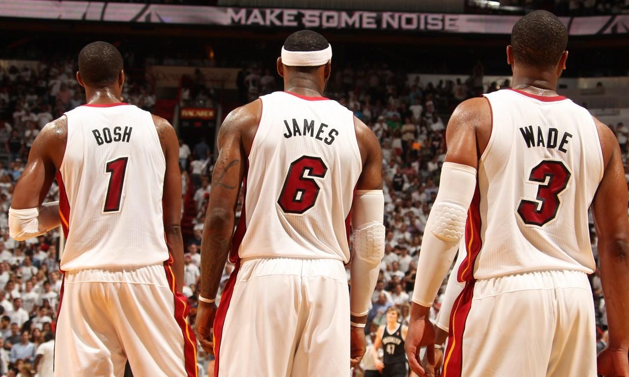 热火骑士三巨头第一年也没夺冠但第二年就夺冠了篮网能行吗