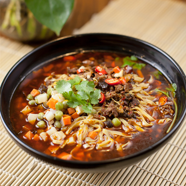 甘肃庆阳传统美食"臊子面",你吃过吗?