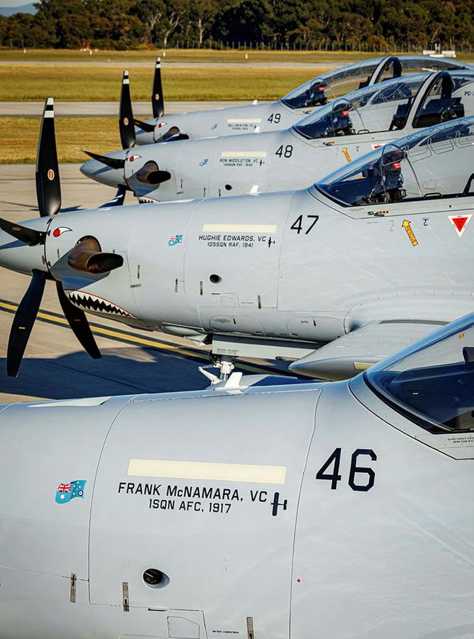 澳大利亚空军为pc21教练机命名维多利亚十字勋章获得者成榜样