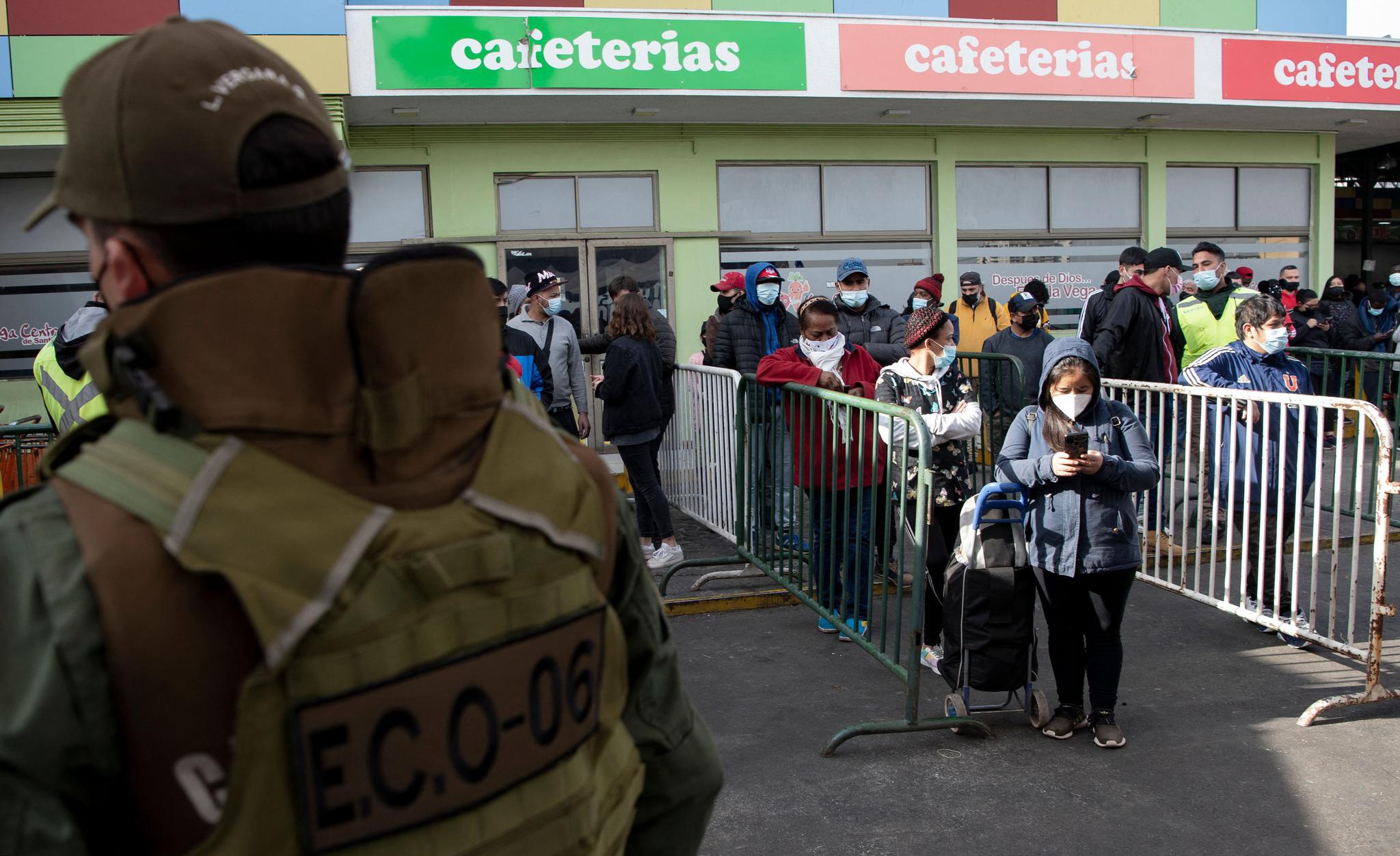 智利新增新冠确诊病例3464例